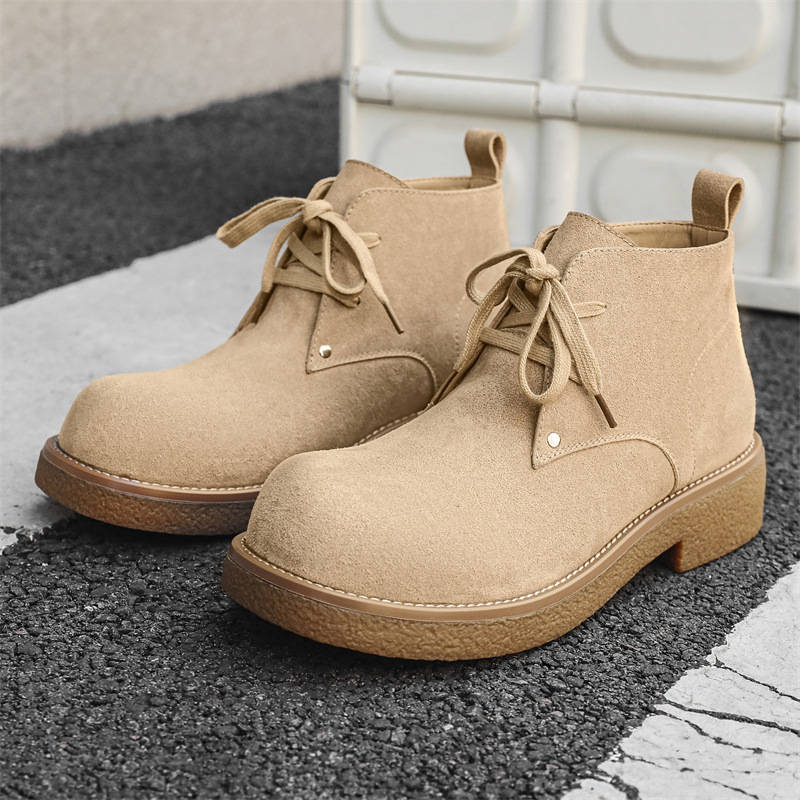 Men Formal Wear With Boots - New 2025 Autumn Winter Men Dress