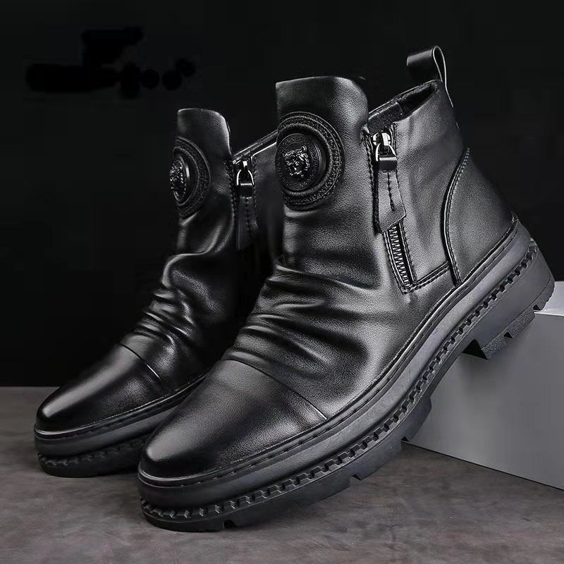 Men Formal Wear With Boots - Chelsea Boots for Men Business Office
