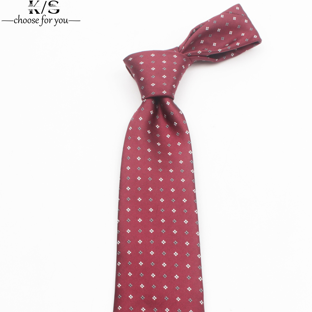 Men's Tie 8cm Stripe Dot Neckt - Men Formal Wear Blue ulasan dan harga