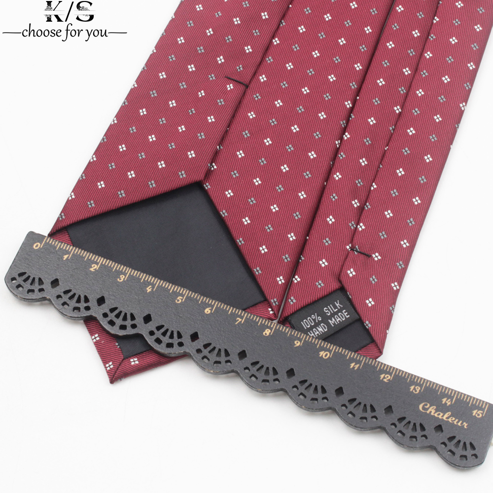 Men's Tie 8cm Stripe Dot Neckt - Men Formal Wear Blue ulasan dan harga