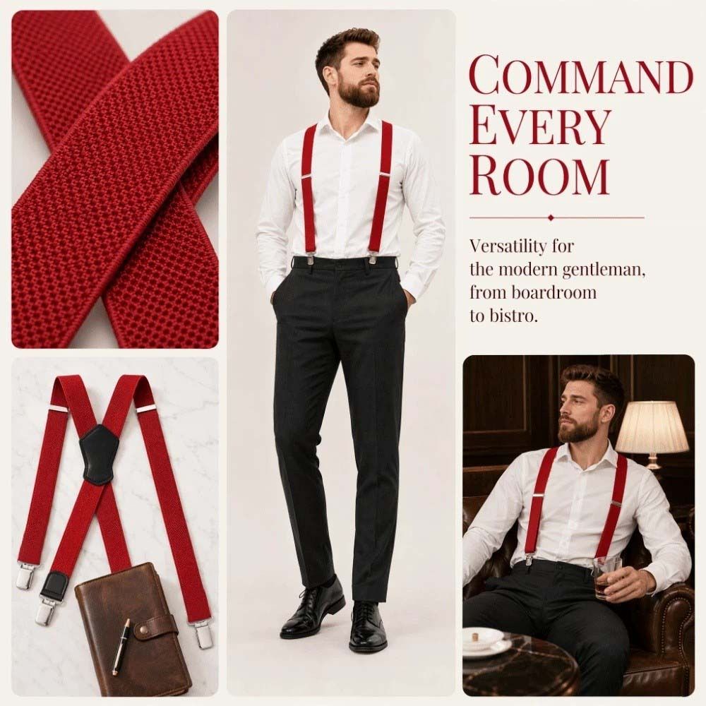 New Elastic Heavy Duty Suspend - Suspender Clip Formal ulasan dan harga