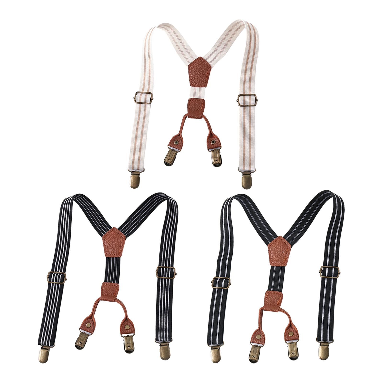 Boys Girls Elastic Suspenders  - Suspender Clip Formal ulasan dan harga