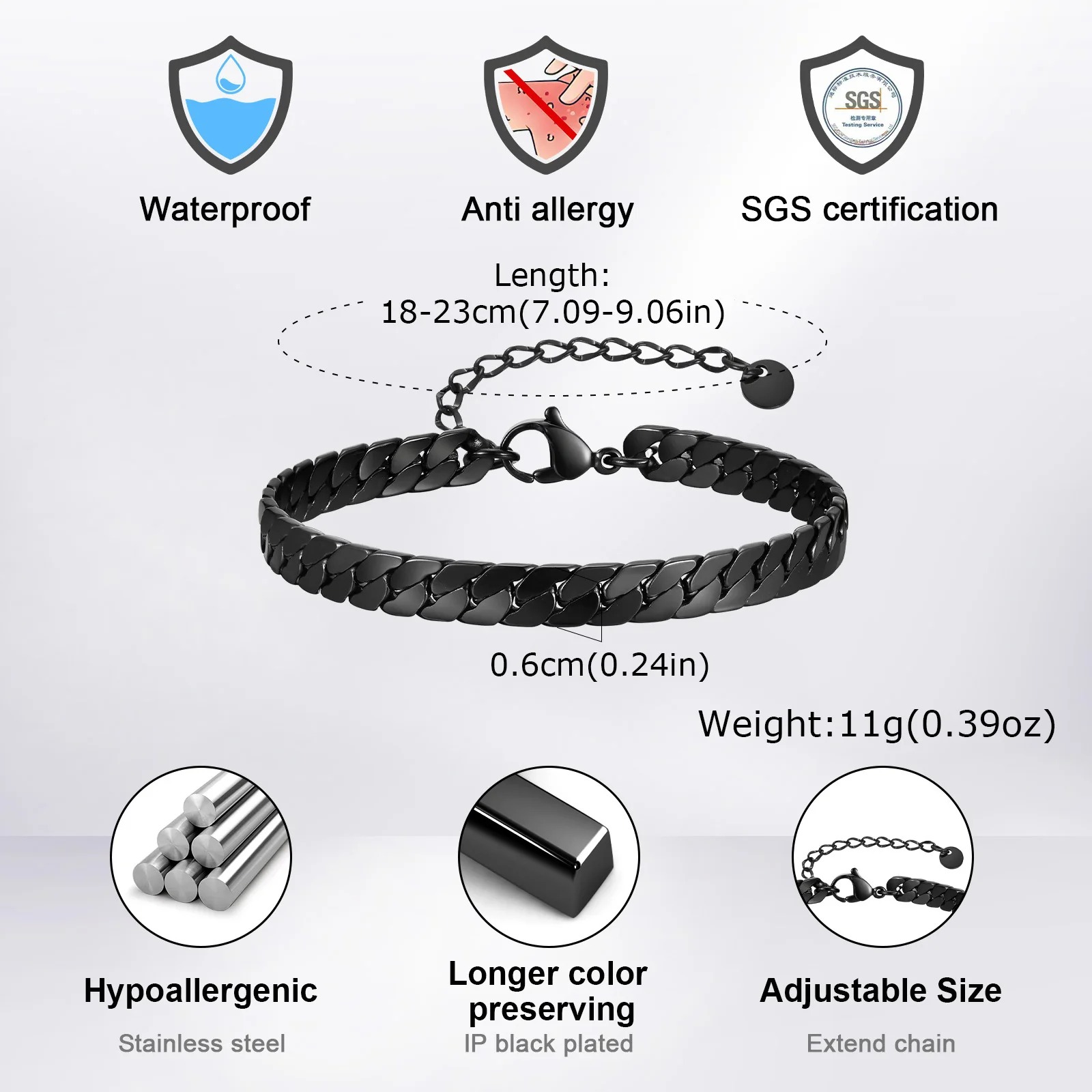 Stainless Steel Gothic Black C - Men'S Gothic Formal Wear ulasan dan harga