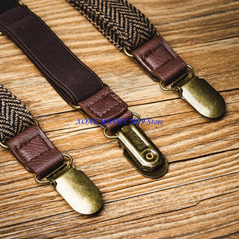 F42F Formal Men Suspenders 3 C - Suspender Clip Formal ulasan dan harga