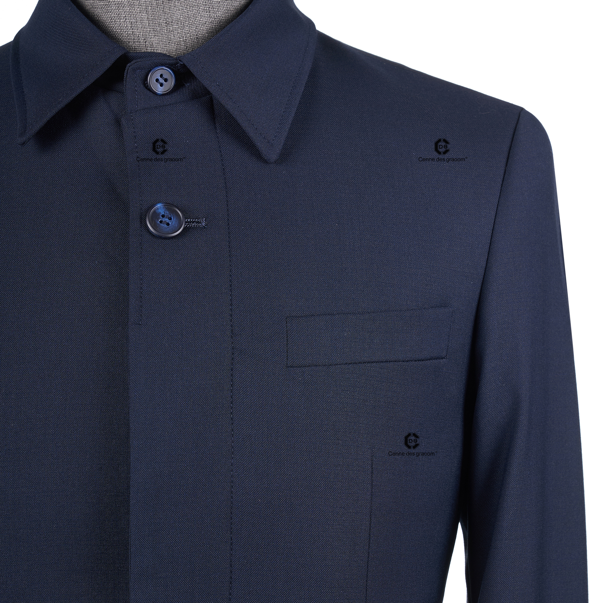 Cenne Des Graoom 2026 Navy Blu - Men Formal Wear Blue ulasan dan harga
