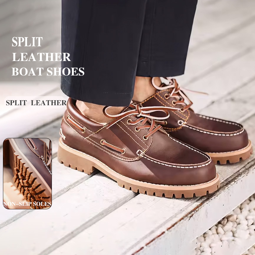 Maden Men's Vintage Boat Shoes - Men Formal Wear With Boots ulasan dan harga