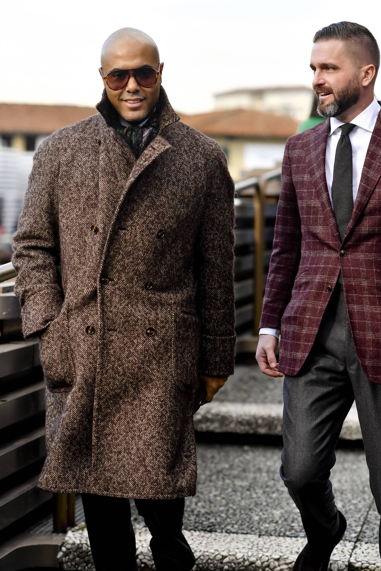 Winter Warm Thick Tweed Men's  - Men Formal Wear With Coat ulasan dan harga