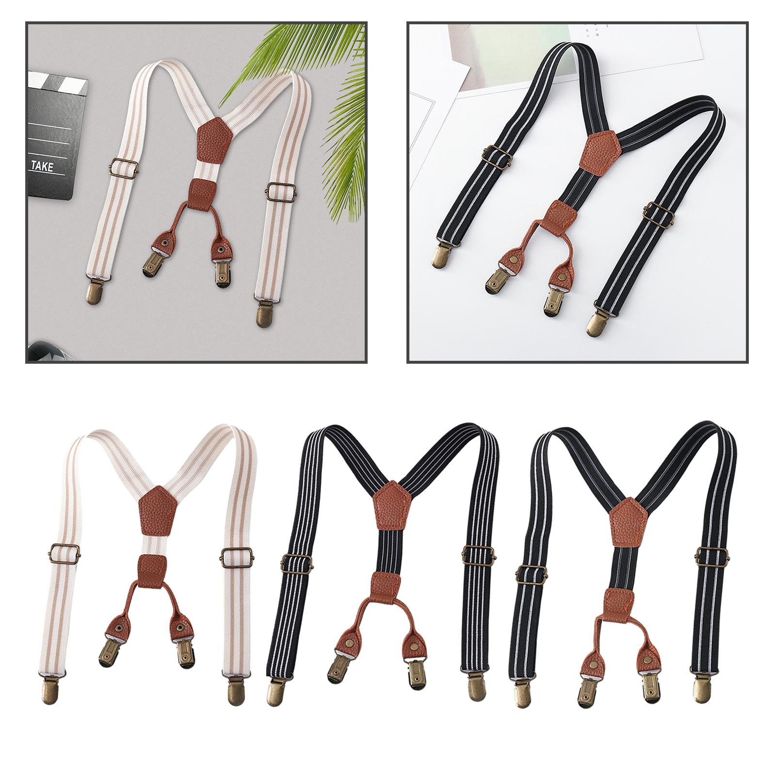 Leather Kids Suspenders for Pa - Suspender Clip Formal ulasan dan harga