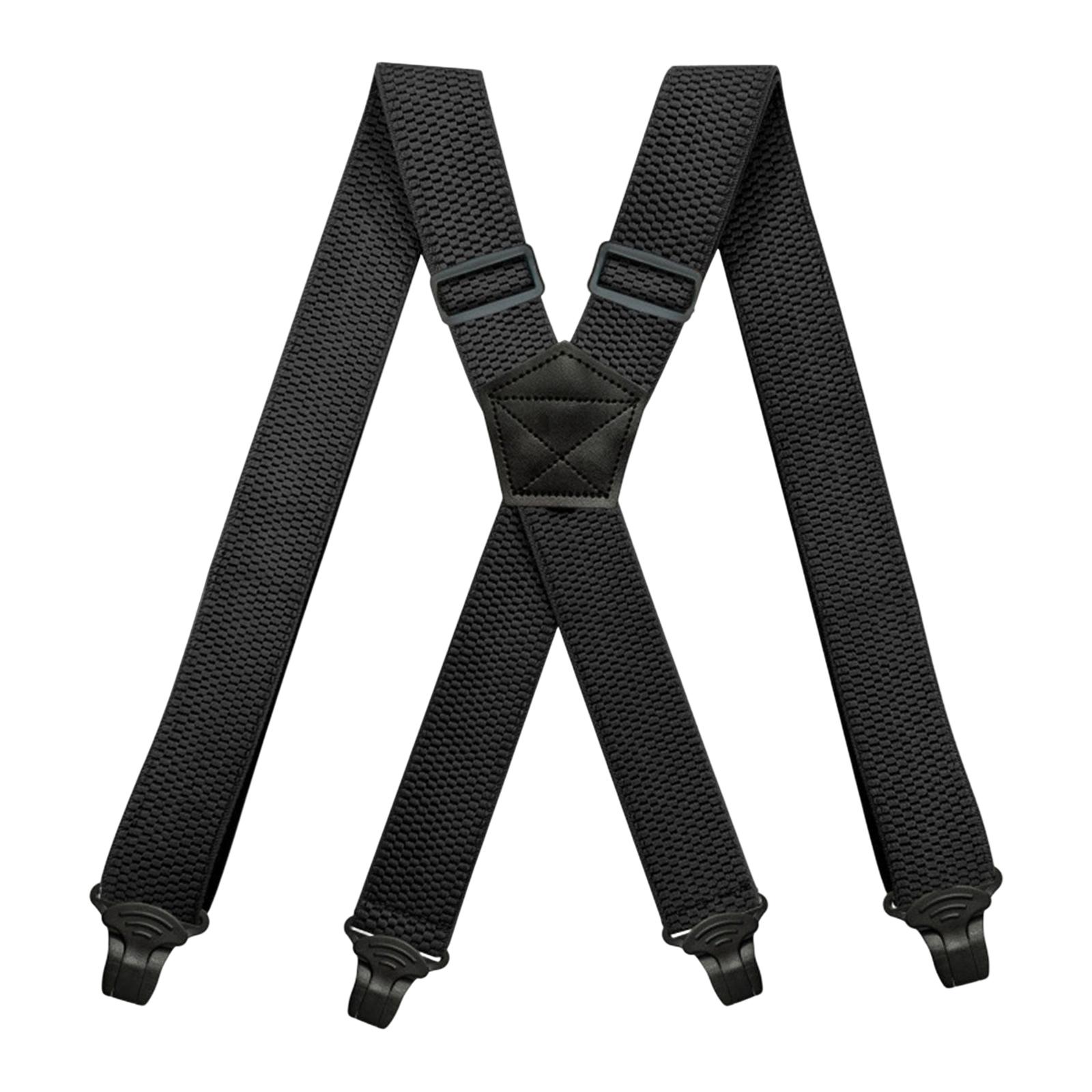 Heavy Duty Polyester X Shaped  - Suspender Clip Formal ulasan dan harga