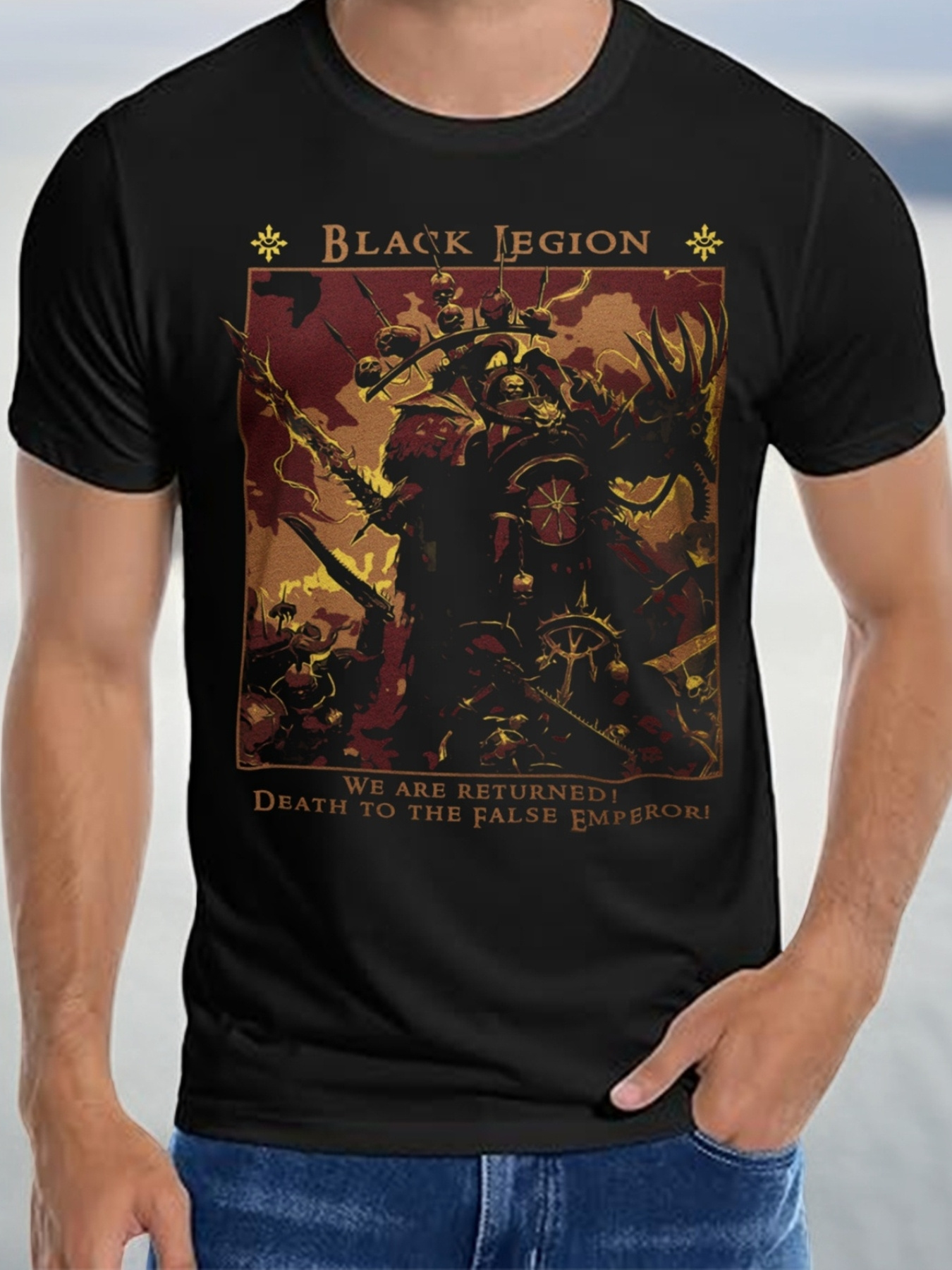 Men's Gothic Fantasy T-shirt - - Men'S Gothic Formal Wear ulasan dan harga