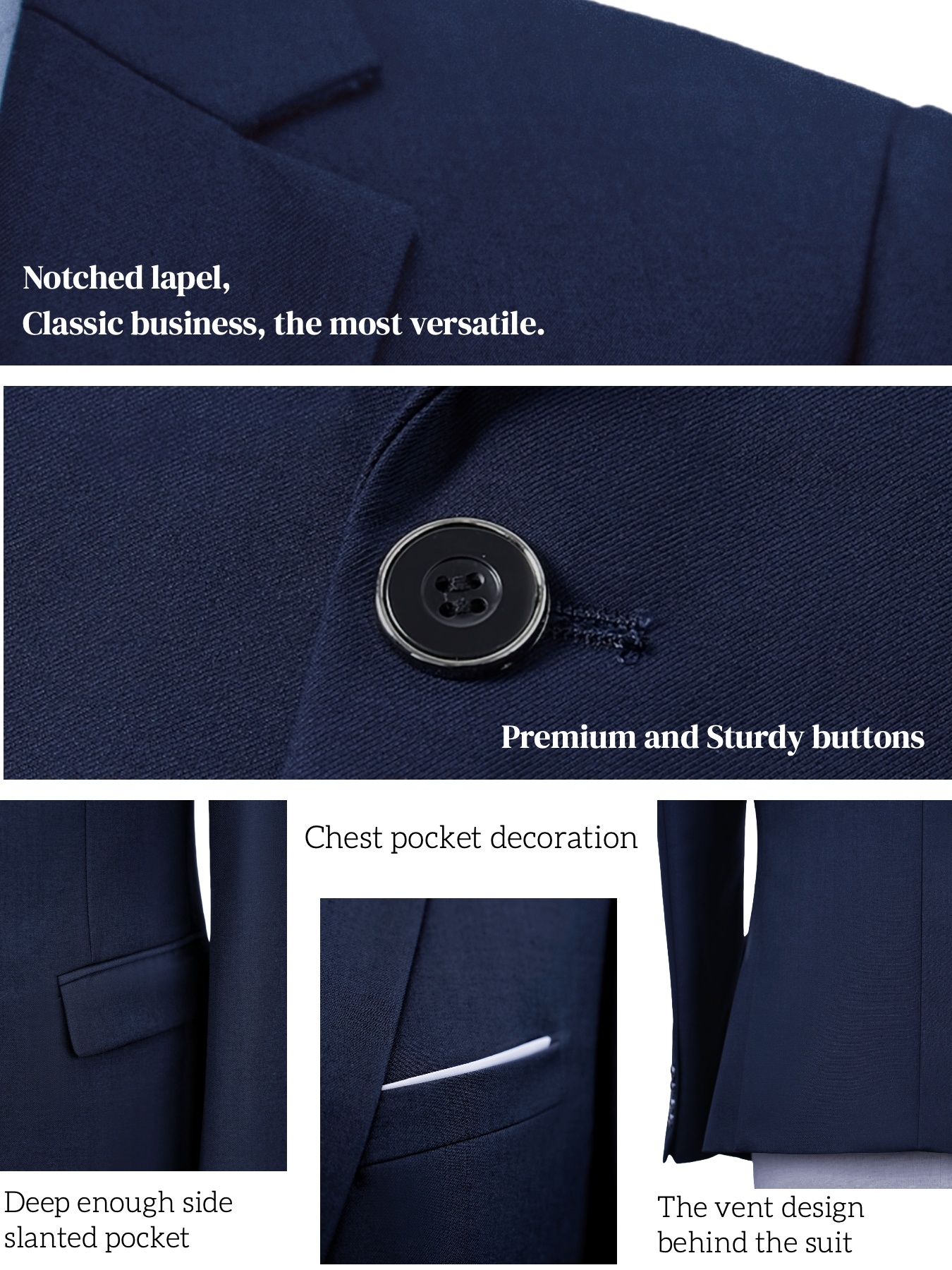 Men's Tailored Look 3-Piece Su - Mens Formal Look ulasan dan harga