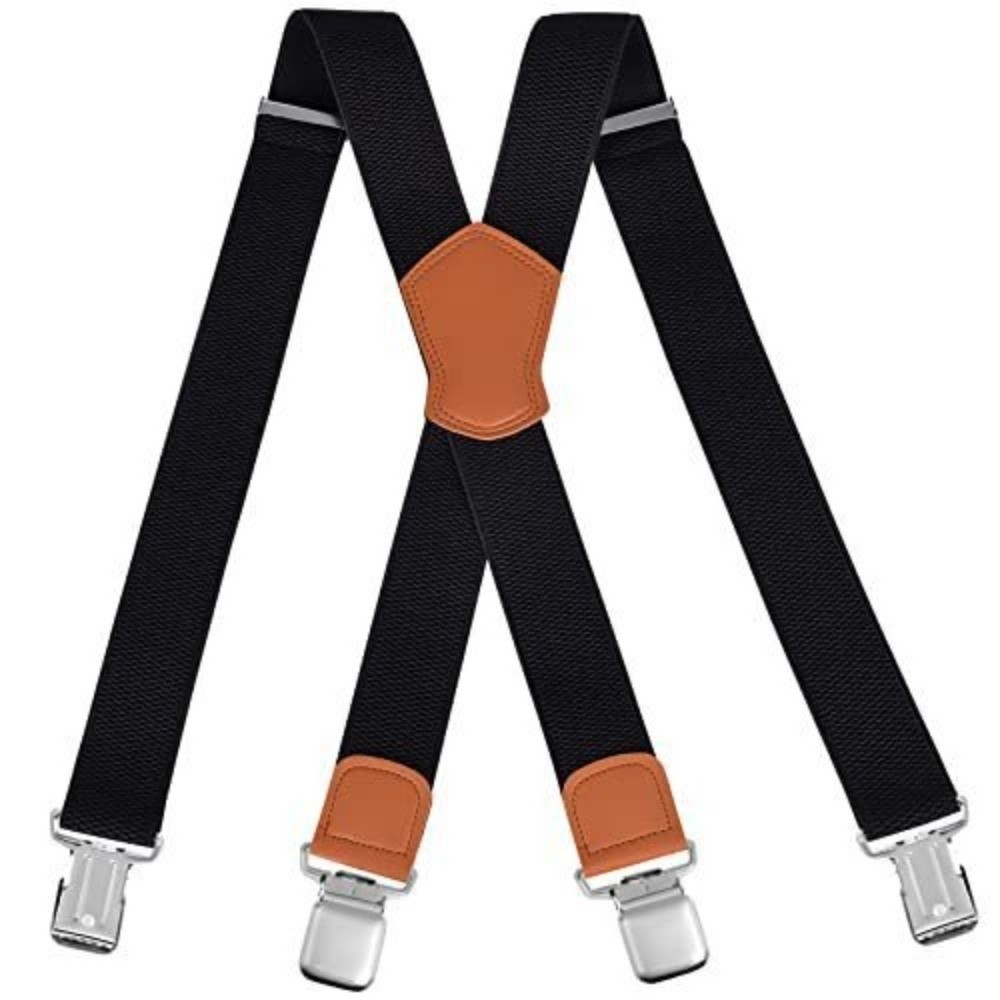 Fashion Elastic Heavy Duty Sus - Suspender Clip Formal ulasan dan harga