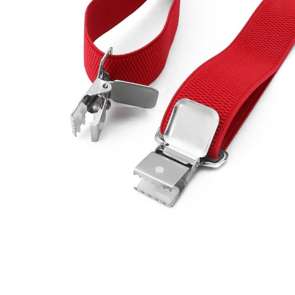 Fashion Elastic Heavy Duty Sus - Suspender Clip Formal ulasan dan harga