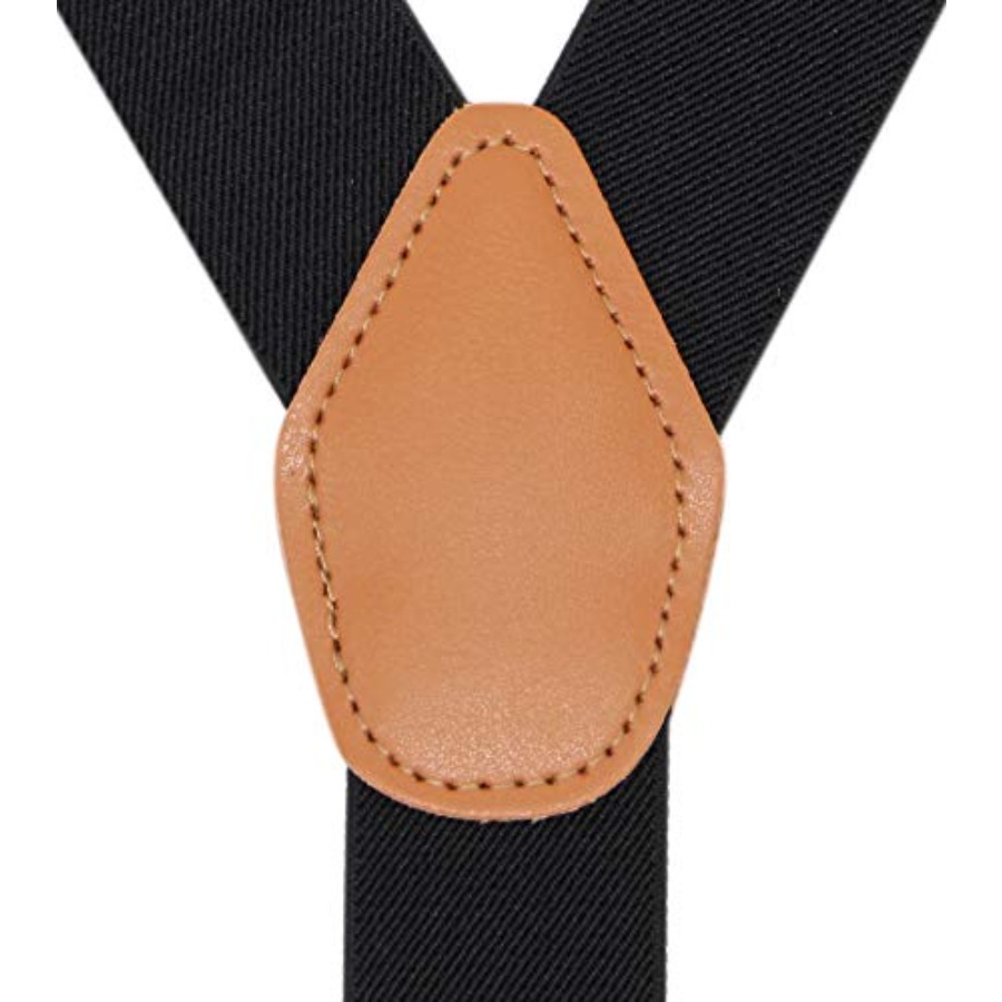 Men’s Y-Back 4 Metal Clip Elas - Suspender Clip Formal ulasan dan harga