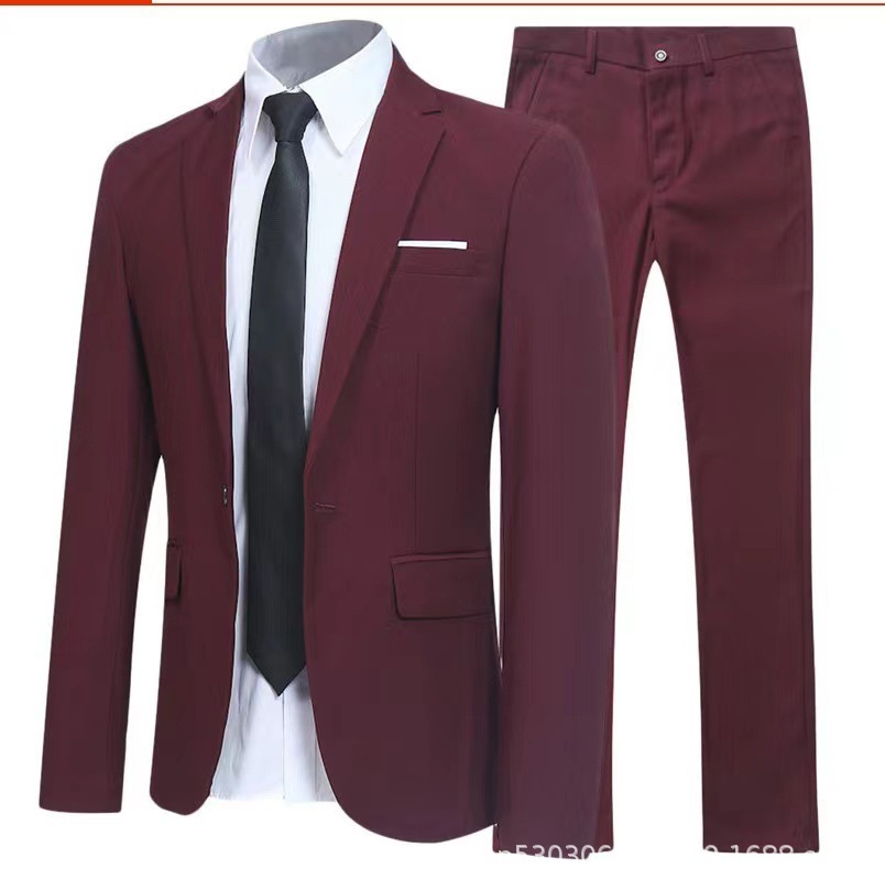 Mens Suit Set Business Casual  - Men'S Gothic Formal Wear ulasan dan harga