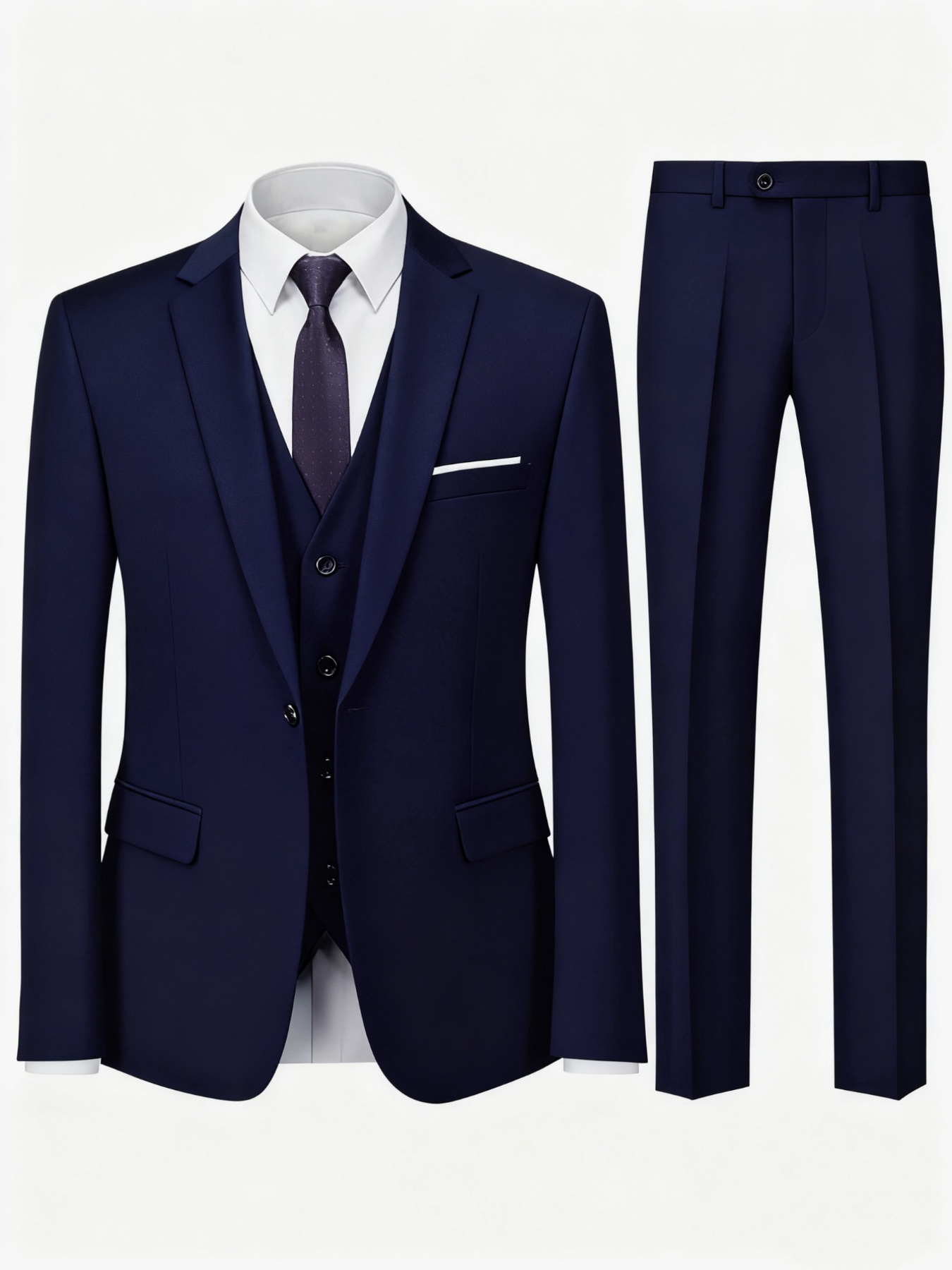 Men's Sharp Looking Suit Singl - Mens Formal Look ulasan dan harga