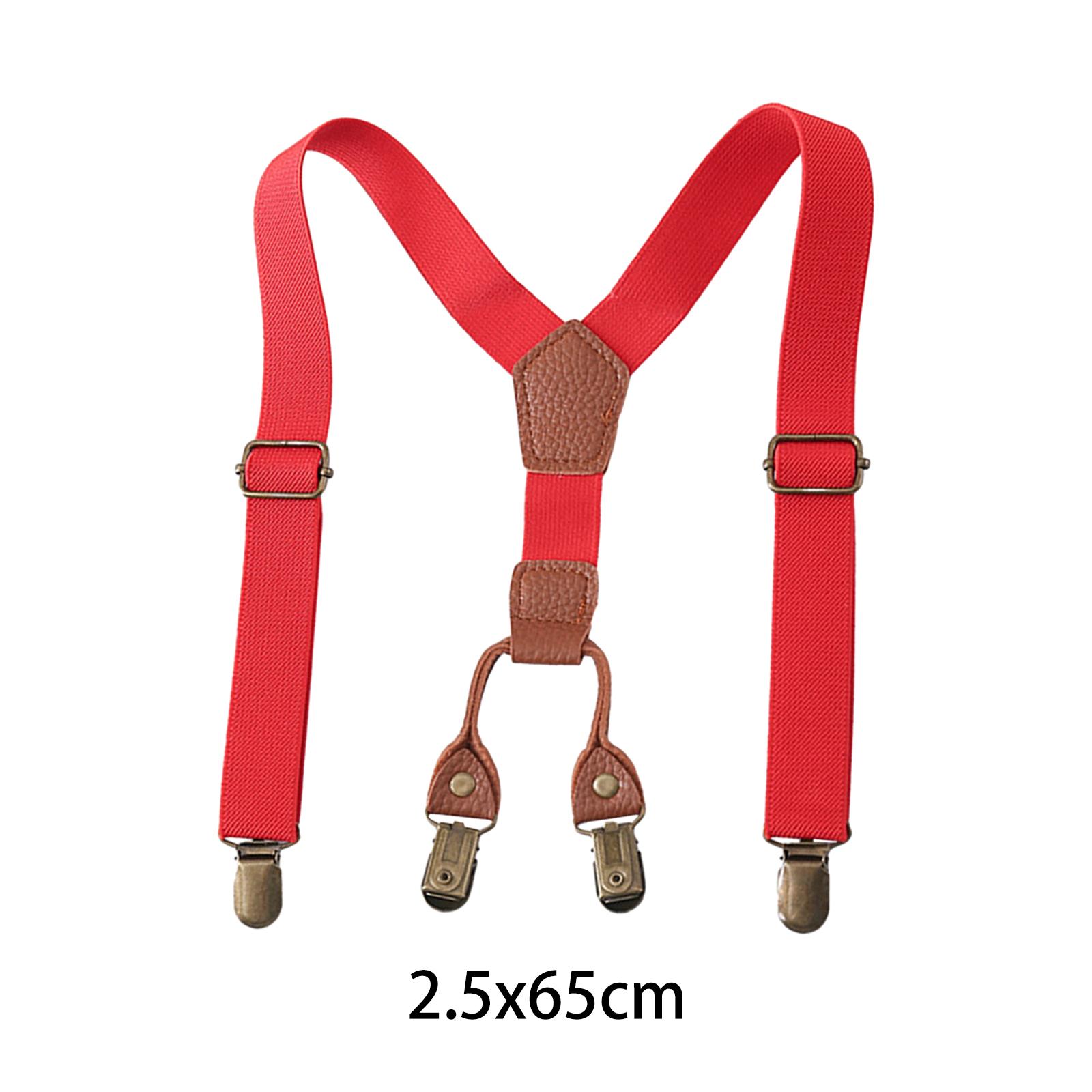 Kids Suspenders Adjustable Str - Suspender Clip Formal ulasan dan harga