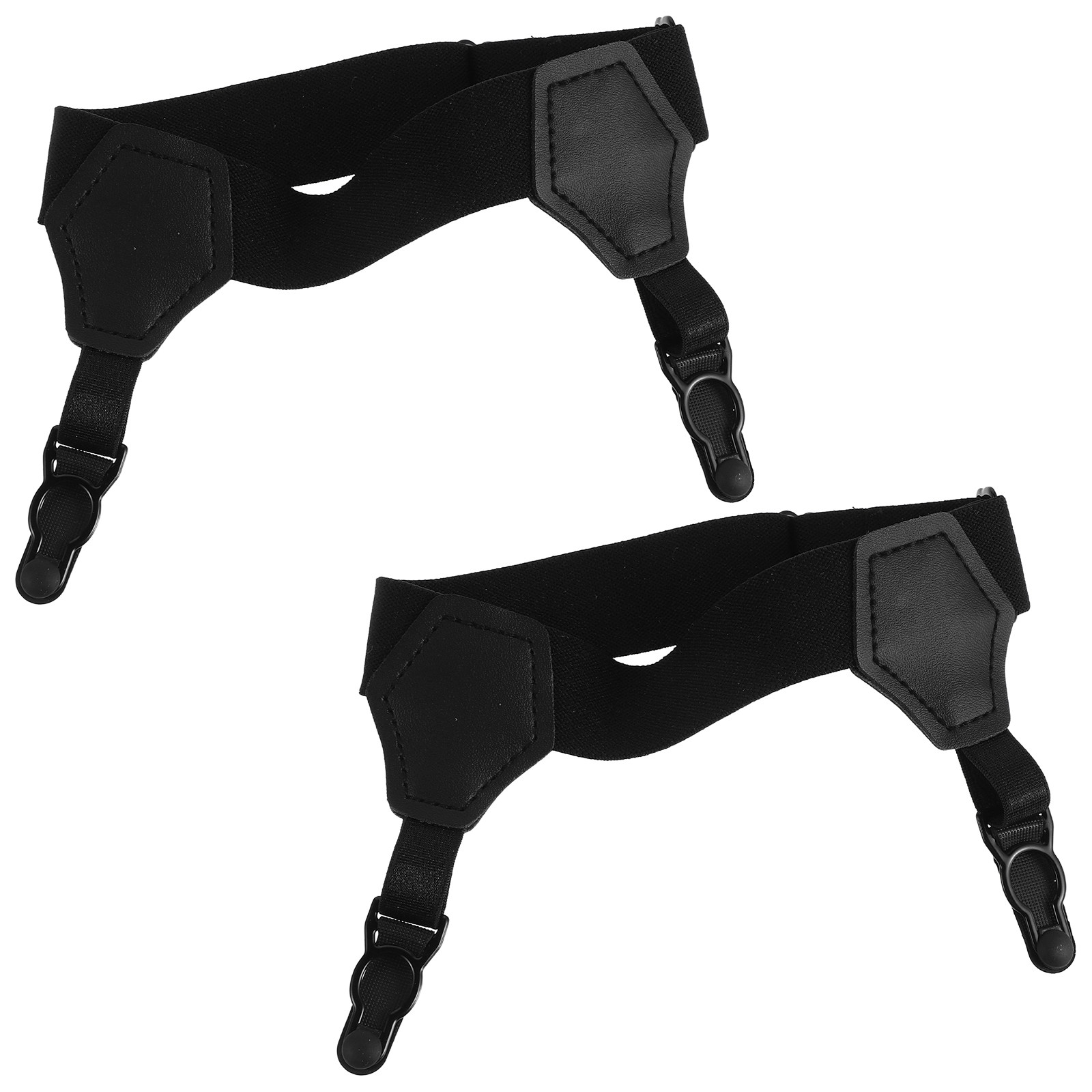 2Pcs Sock Garters for Men Blac - Suspender Clip Formal ulasan dan harga