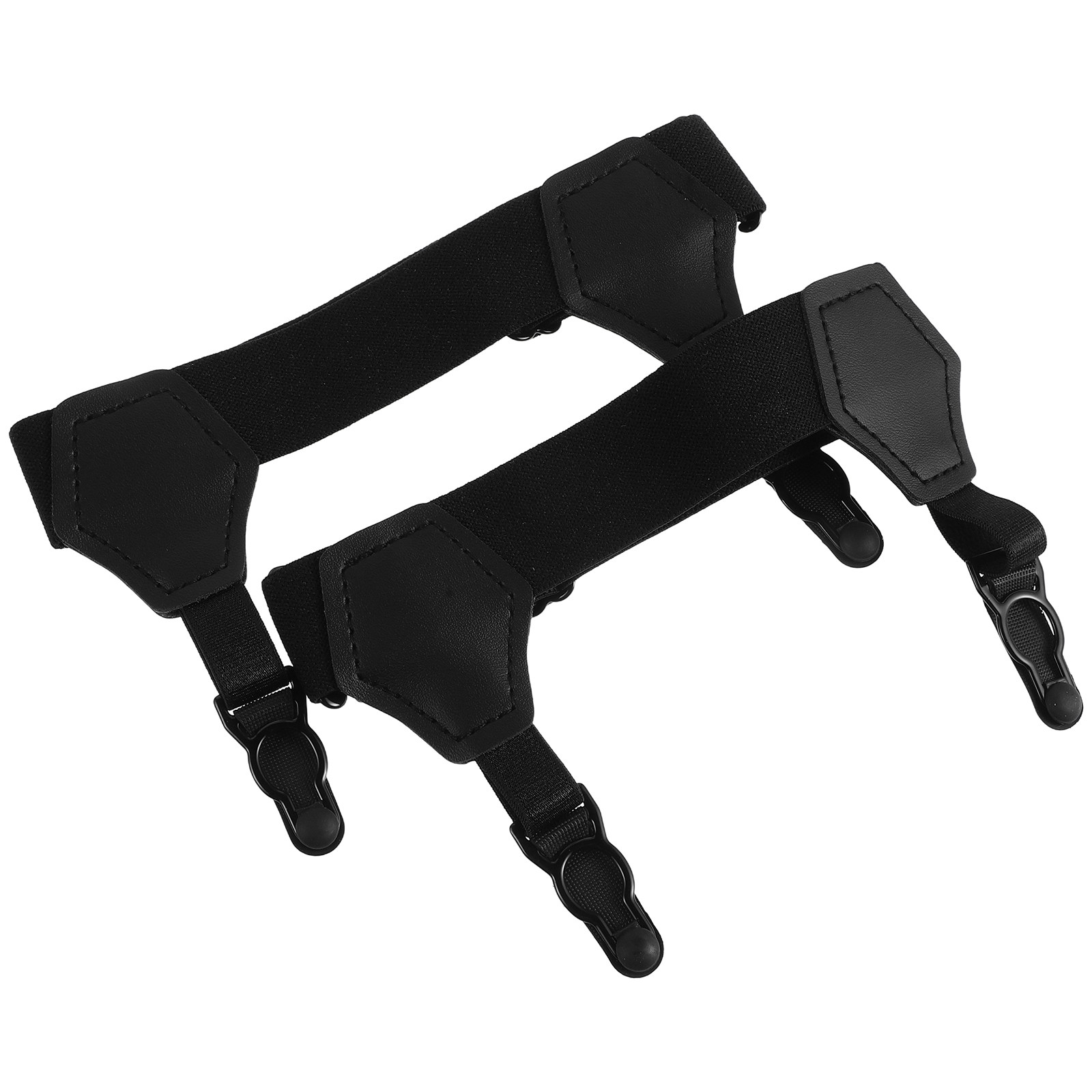 2Pcs Sock Garters for Men Blac - Suspender Clip Formal ulasan dan harga