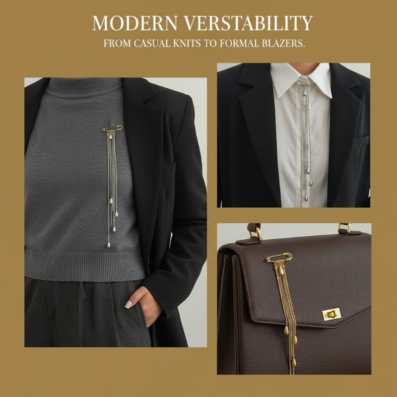 Elegant Water Droplet-tassel B - Mens Formal Look ulasan dan harga