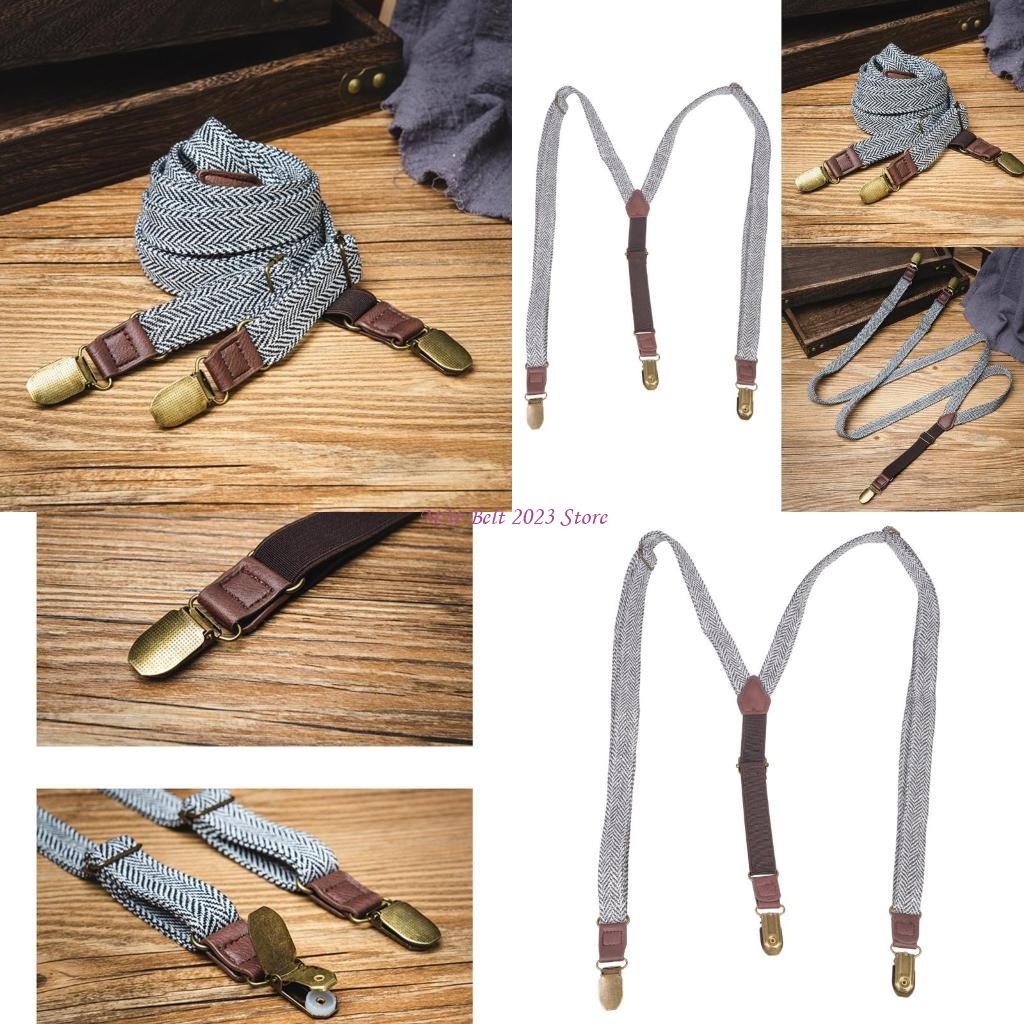 49ME Adult Suspenders with Met - Suspender Clip Formal ulasan dan harga