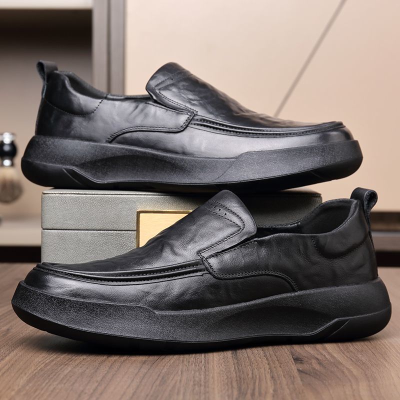 Genuine Leather Shoes Men Casu - Men'S Luxury Formal Wear Brands ulasan dan harga
