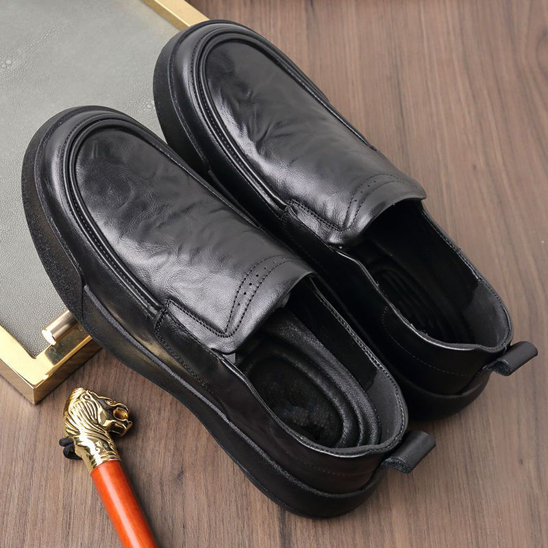 Genuine Leather Shoes Men Casu - Men'S Luxury Formal Wear Brands ulasan dan harga