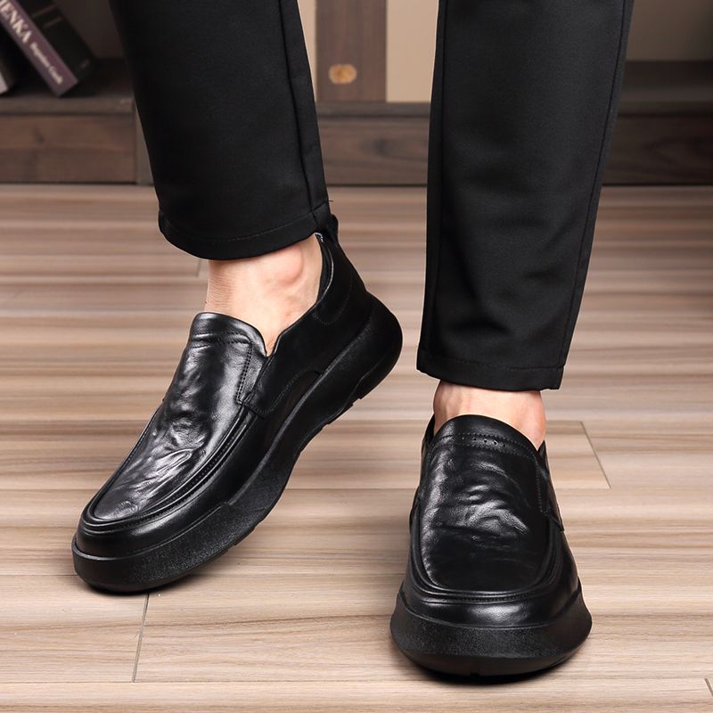 Genuine Leather Shoes Men Casu - Men'S Luxury Formal Wear Brands ulasan dan harga