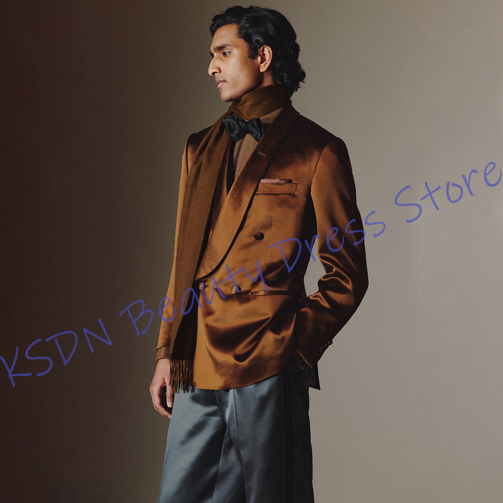 Elegant Men's Suits Double-Bre - Men'S Formal Evening Wear ulasan dan harga