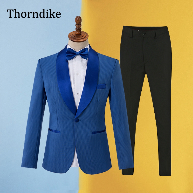 Gwenhwyfar Blue Suit Men 2025  - Men Formal Wear Blue ulasan dan harga