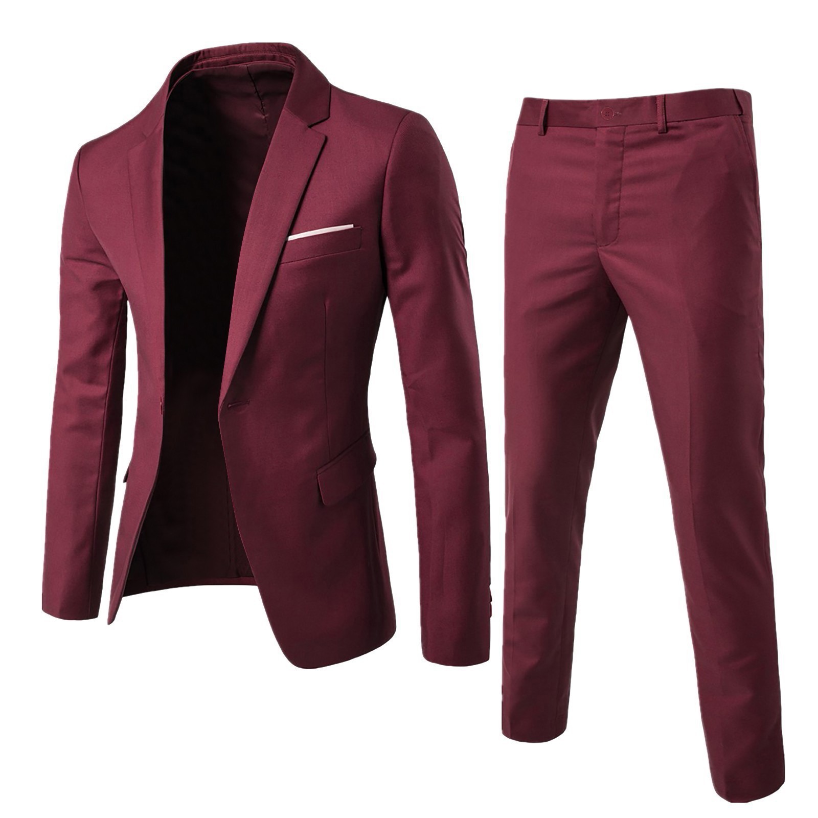 Mens Suit Set Two Piece Busine - Men'S Gothic Formal Wear ulasan dan harga