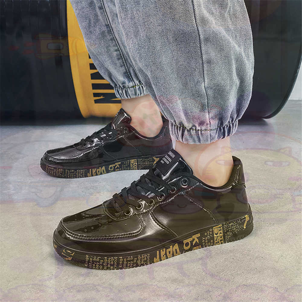 Round Foot Size 45 Sneakers Wh - Types Of Men'S Formal Wear ulasan dan harga