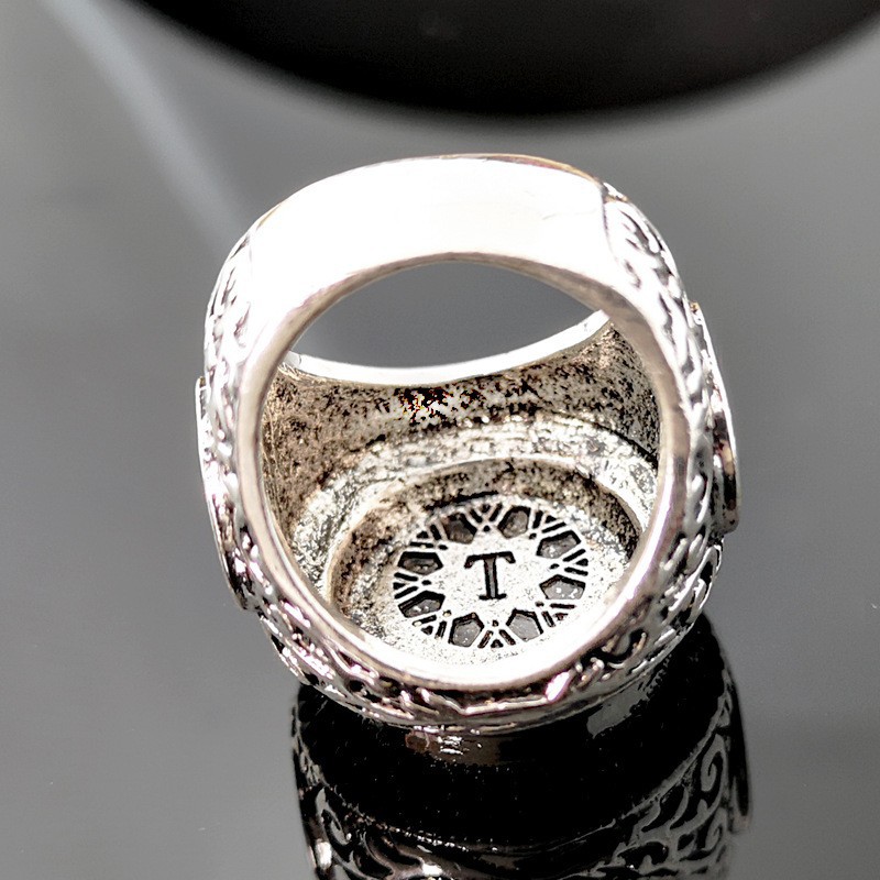 Huitan Hyperbole Big Rings for - Men'S Gothic Formal Wear ulasan dan harga