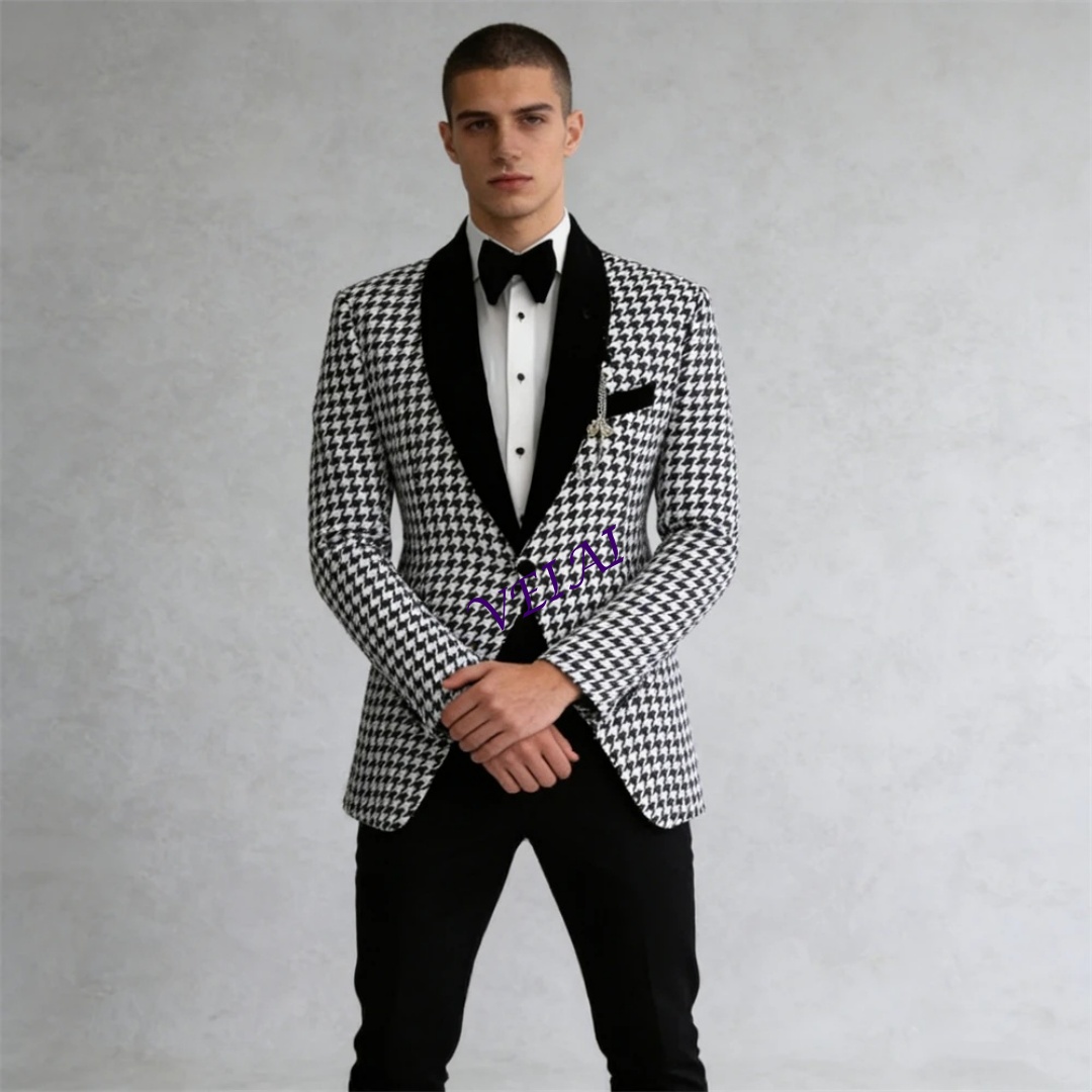 Customized Casual Trendy Slim  - Mens Formal Look ulasan dan harga