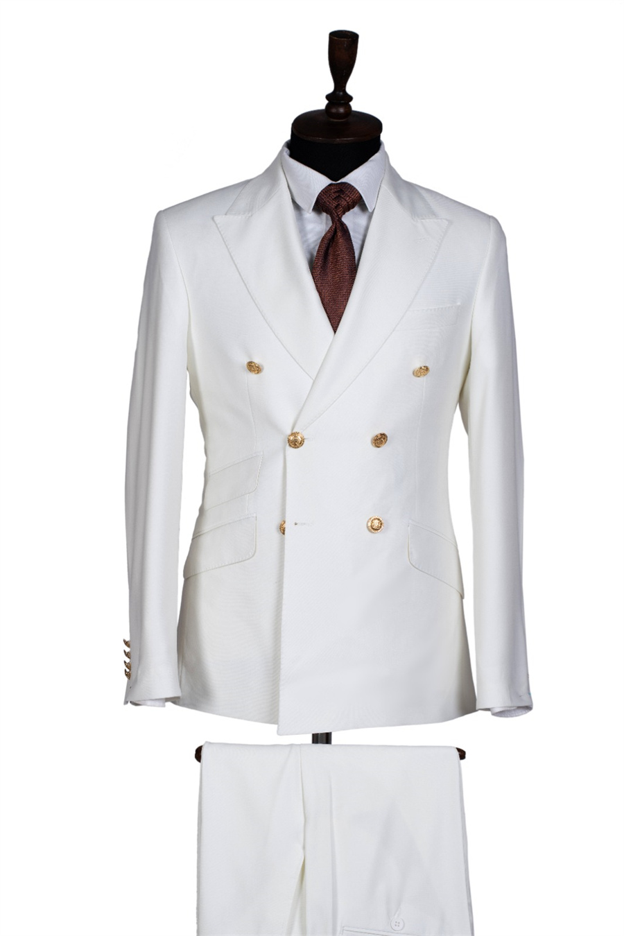 Double Breasted navy blue Men  - Men Formal Wear Blue ulasan dan harga