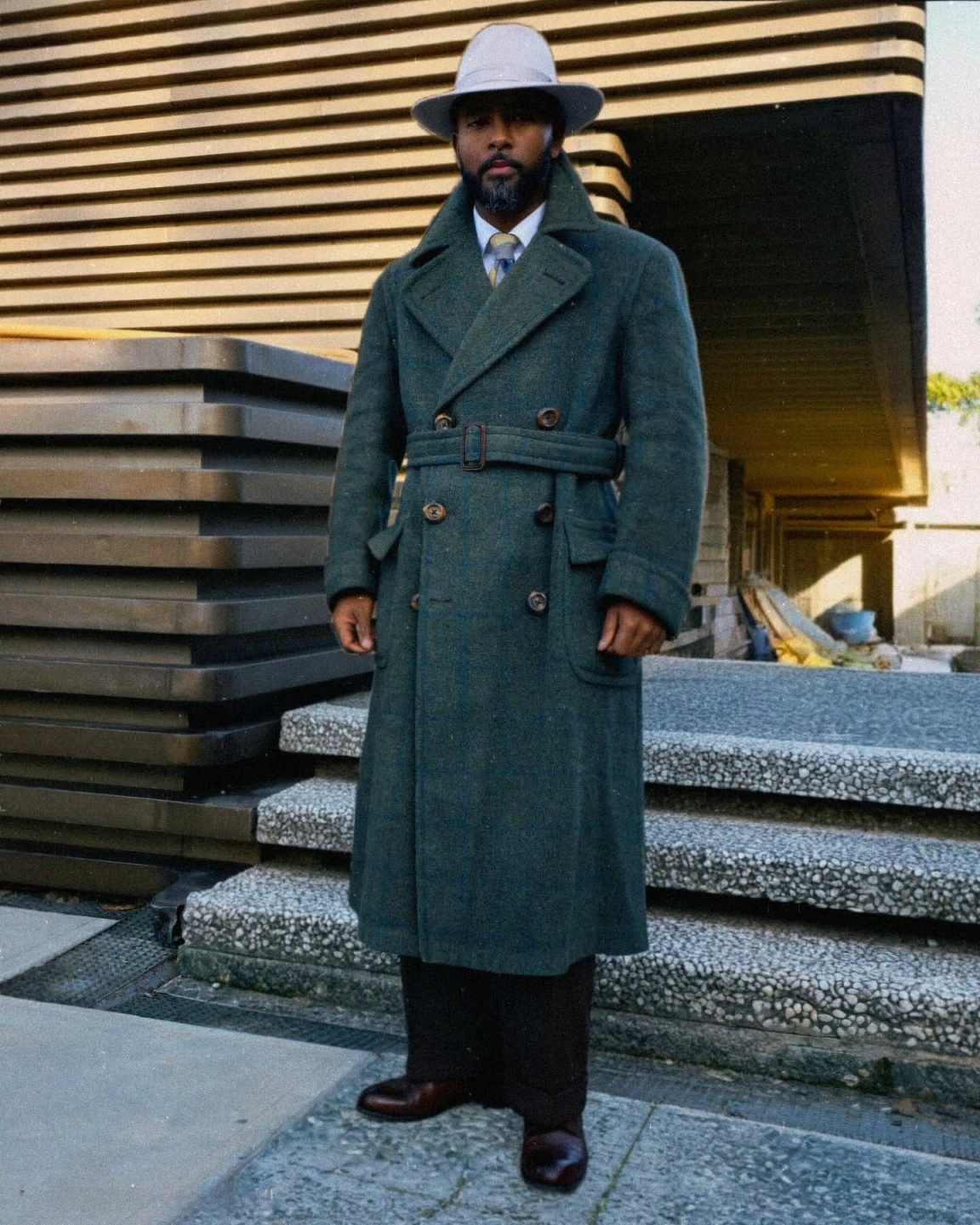 Graceful Men Overcoat 1 Piece  - Men Formal Wear With Coat ulasan dan harga