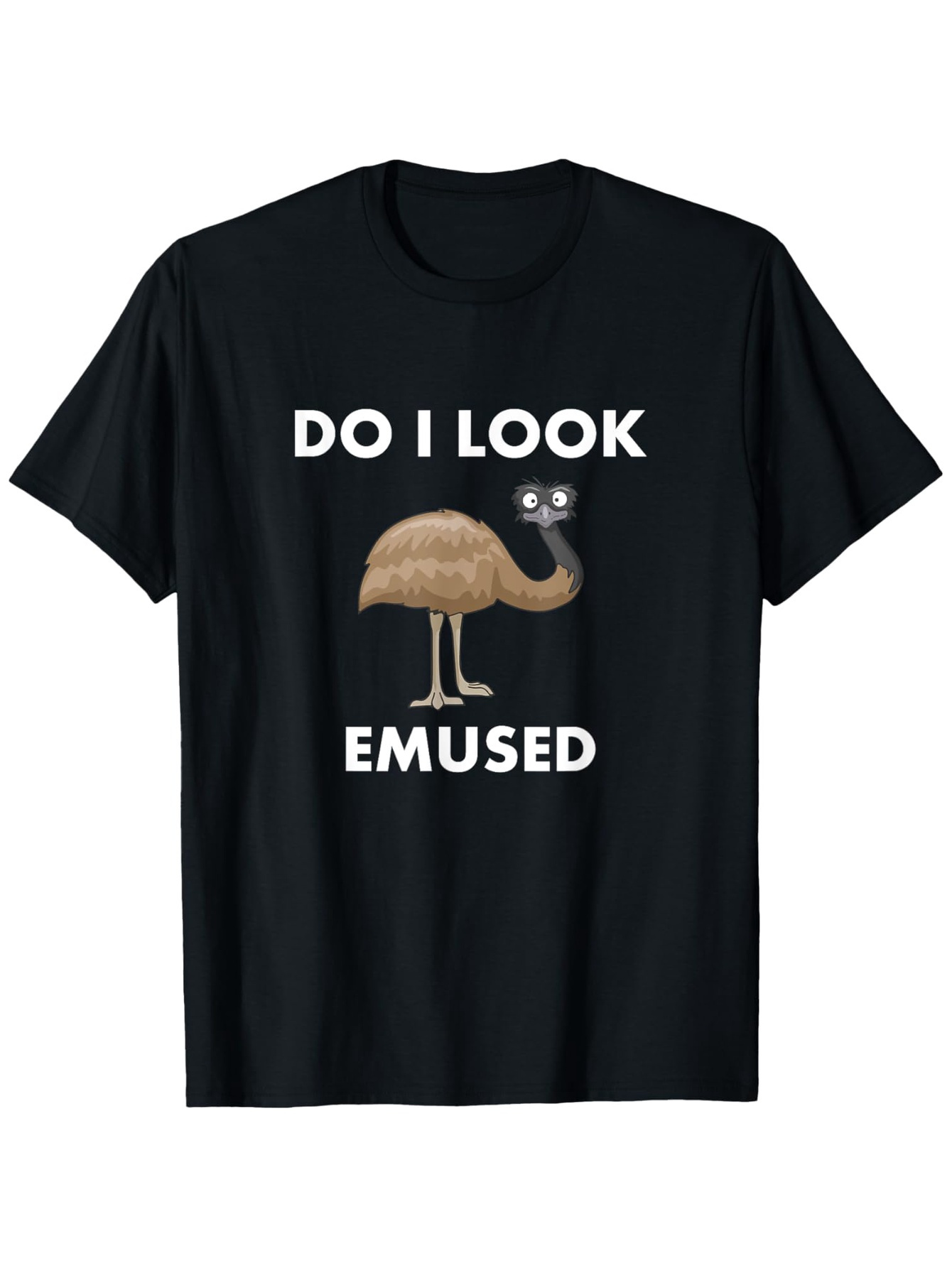 2026 Funny Ostrich Pun T-Shirt - Mens Formal Look ulasan dan harga