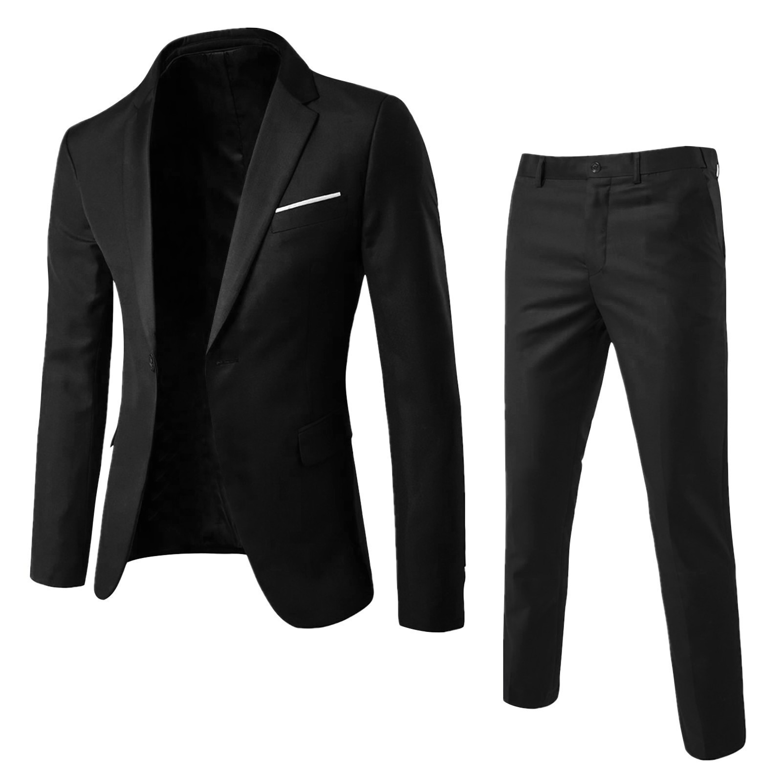 Mens Suit Set Two Piece Busine - Men'S Gothic Formal Wear ulasan dan harga