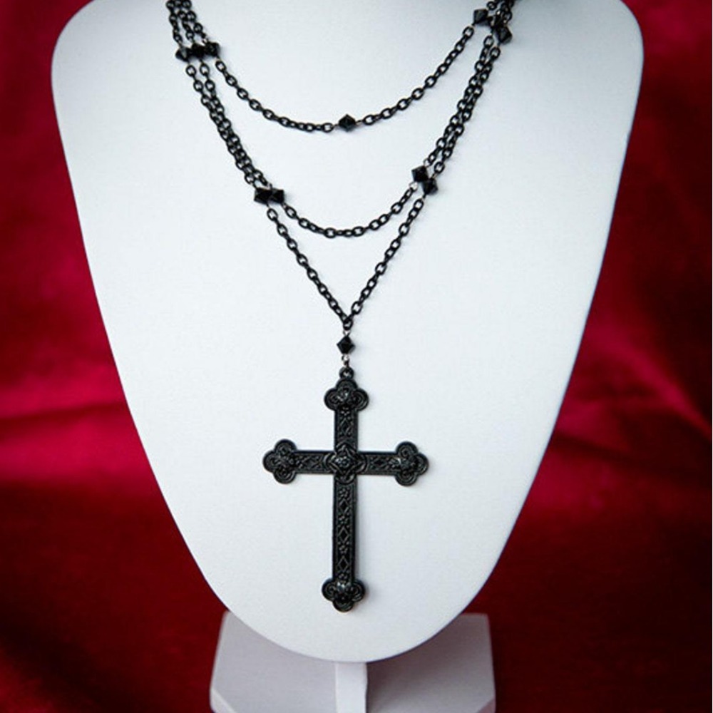 Trendy Gothic Black Engrave Pa - Men'S Gothic Formal Wear ulasan dan harga