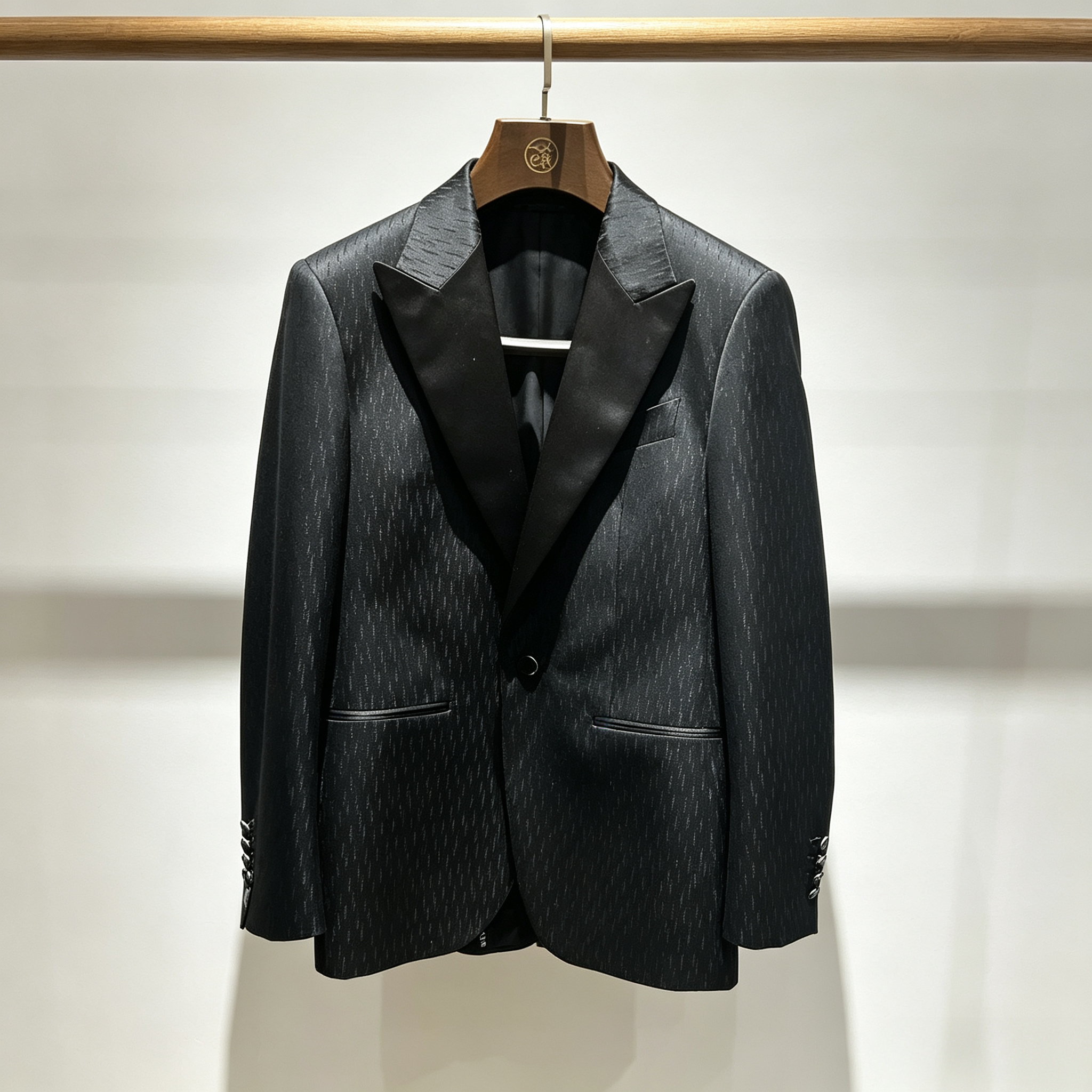 British Light Luxury Men's Sui - Wool Suit Jacket ulasan dan harga