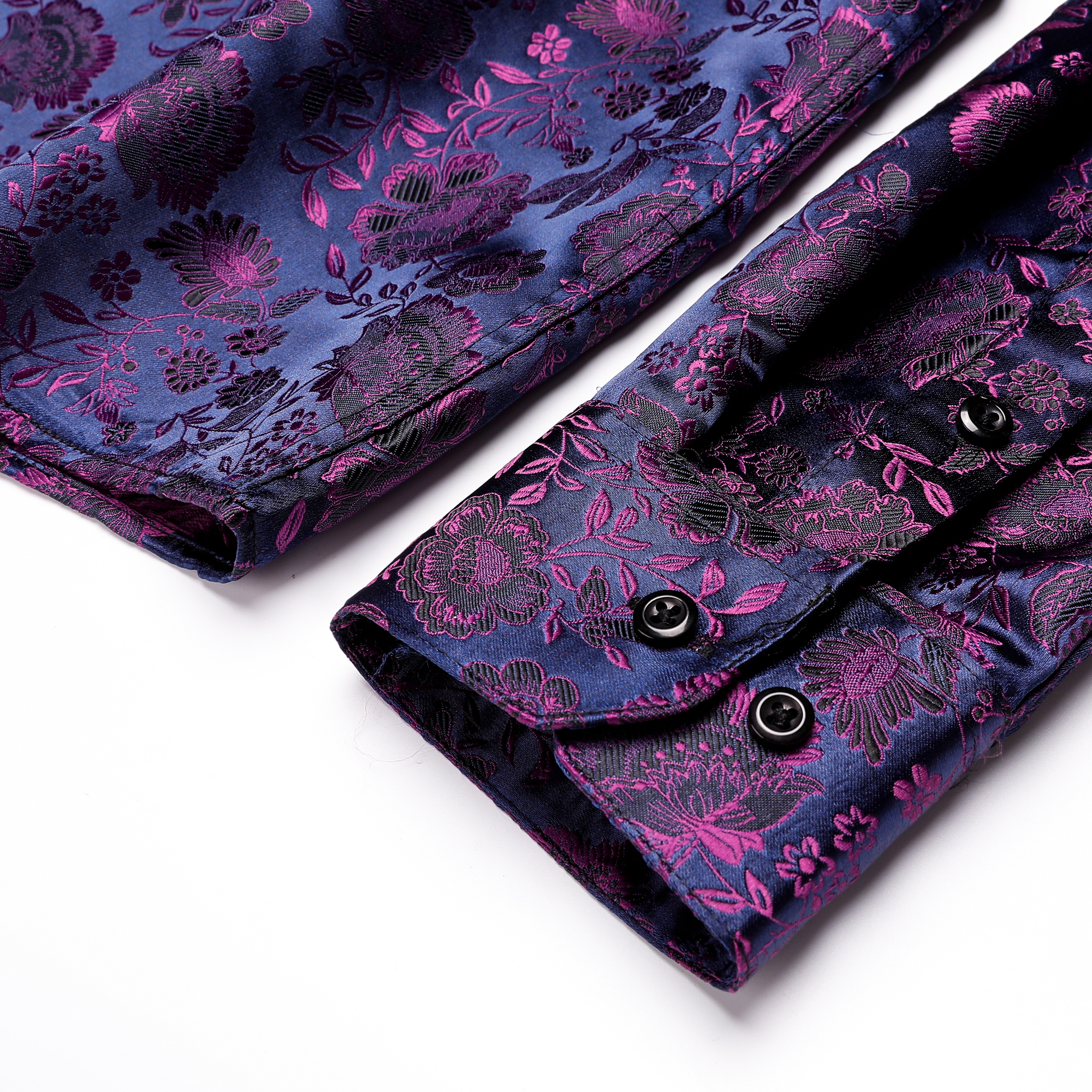 Men's Floral Dress Shirt with  - Mens Formal Look ulasan dan harga